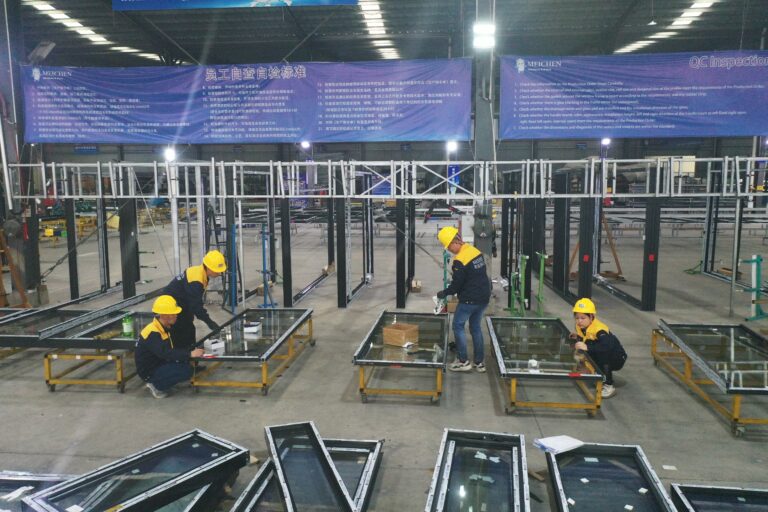 Aluminium windows and doors