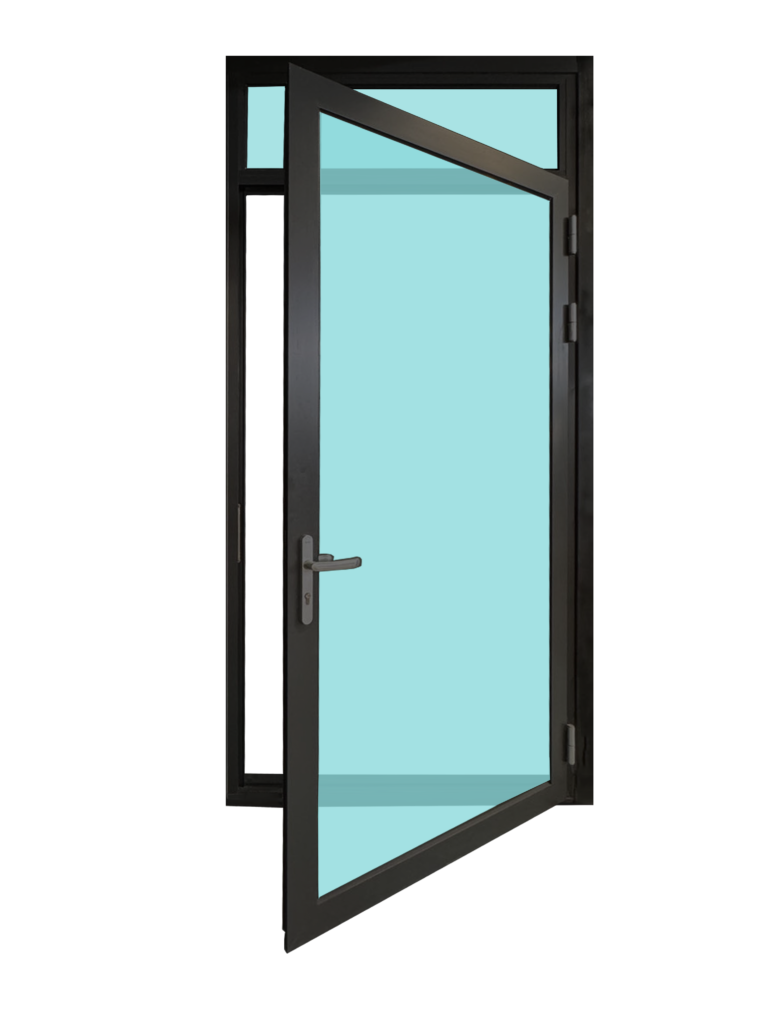 Christchurch aluminium hinged doors