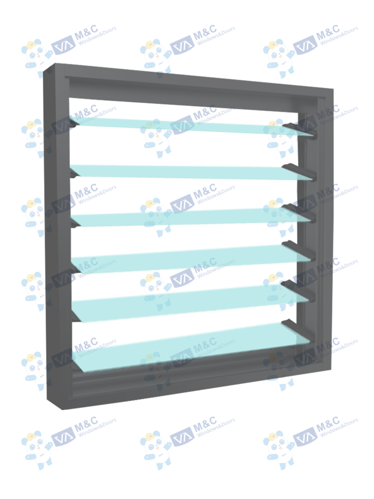 Aluminium Louver Window