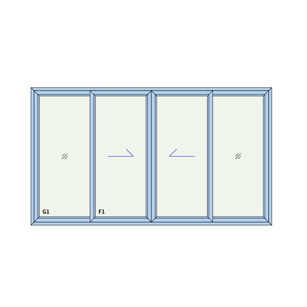 ACG100-100 Sliding Door